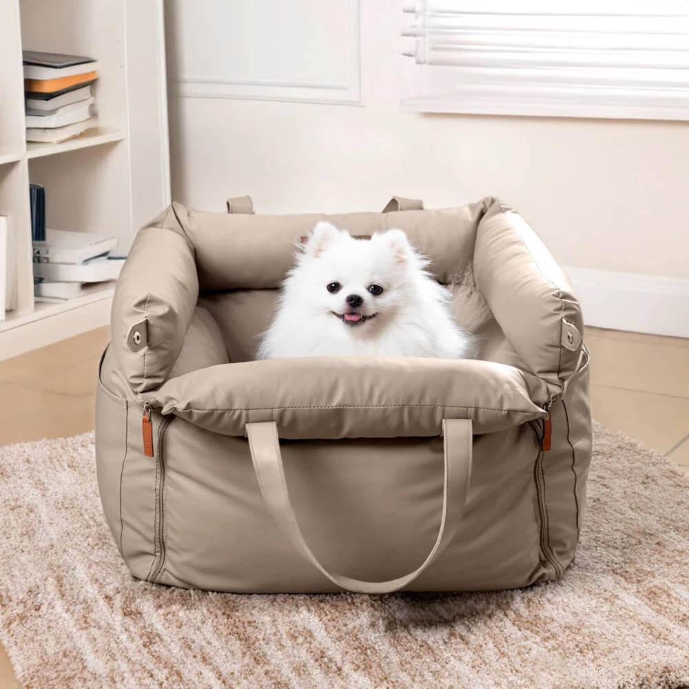 Pet Car Seat Booster Bed - Comfort, Luxury & Safety together
