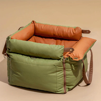 Pet Car Seat Booster Bed - Comfort, Luxury & Safety together